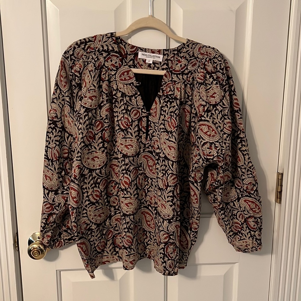 Emerson Fry India Collection Top, Size S